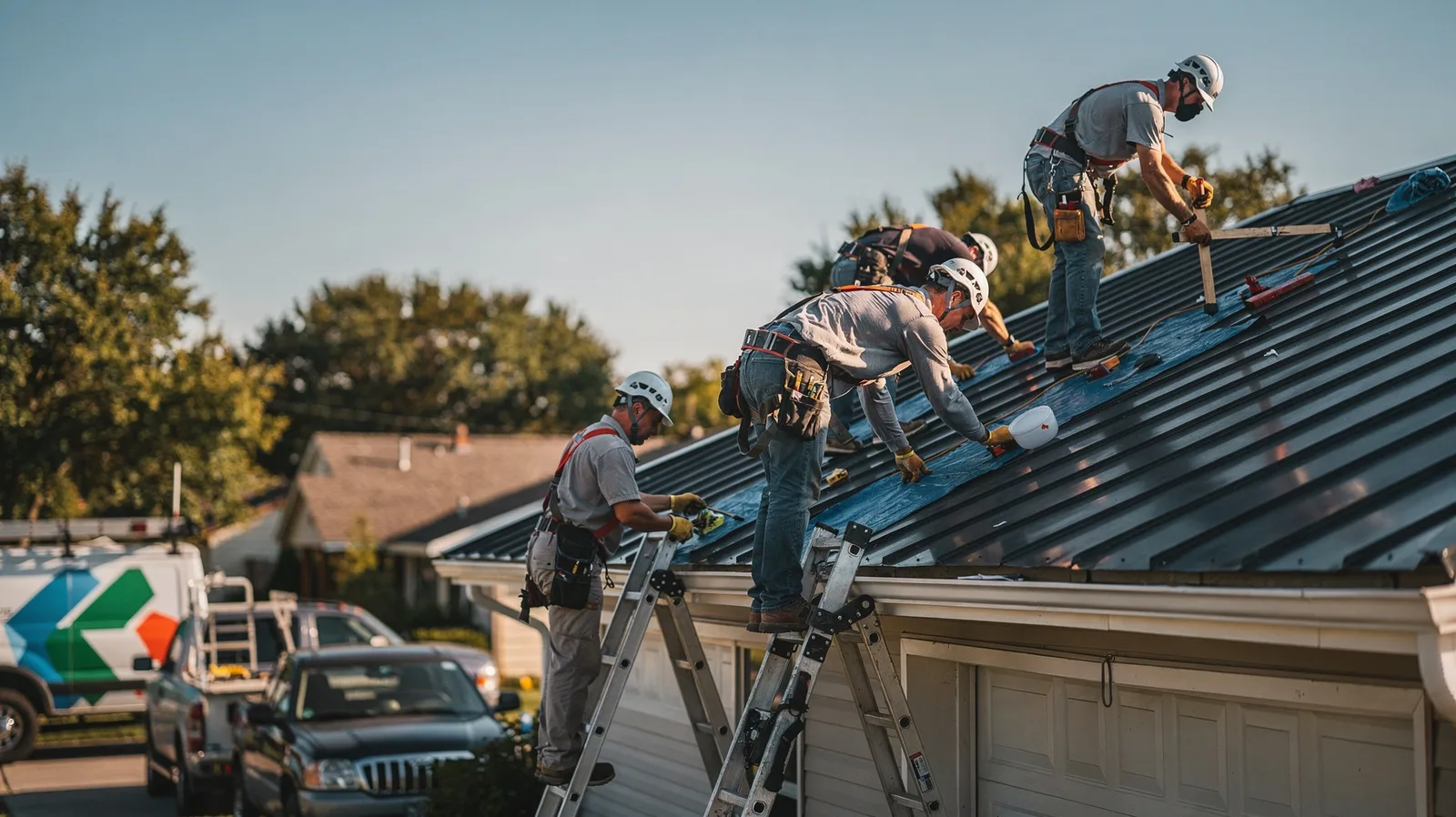 Metal Roof Installation in Ohlman, IL near me